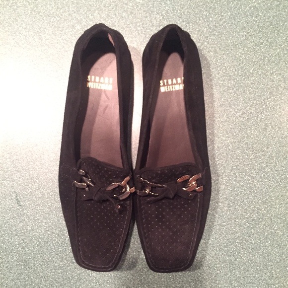 Stuart Weitzman Shoes - Black suede stuart weitzman flats 6.5 shoes
